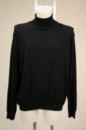 Saks 5th Ave  Black Turtleneck XL NWT