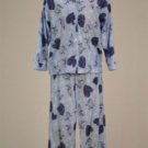 Nordstroms Light Blue hearts & Skiers P.J 6