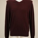 Metropolitanview Maroon 100% Cashmere Sweater