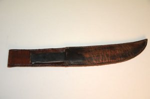 Prop Metal Knife and Sheath