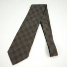 NWOTGiorgio Armani Muted Blue and Brwon 100% Silk Tie