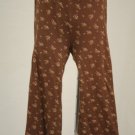 Gap Brown with Flowers Pants 5 Toddler