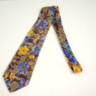 Jsaco 100% Silk Multi-Colored Floral Tie