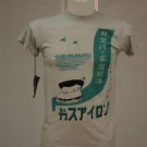 NWT Efci Cotton Light Agua Graffic T-Shirt M