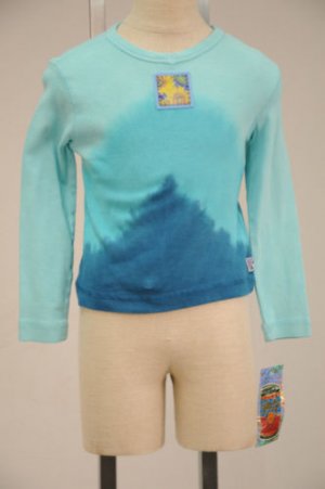 NWT Soup Blue Hologram Patch Long sleeve M/5