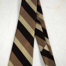 Pierre Cardin Brown Stripped Tie