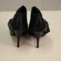&Acirc;&nbsp;Laundry by Shelli Segal Black Leather Stilettos 8.5