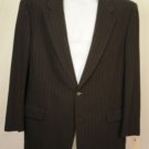 Yves Saint Laurent Blazer Dark Gray w/ Pin Stripes 44R
