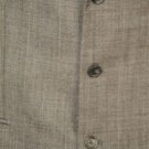 Kasper Macy's Mens Store Gray Blazer & Vest 46/43T