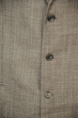 Kasper Macy's Mens Store Gray Blazer & Vest 46/43T