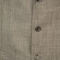 Kasper Macy's Mens Store Gray Blazer & Vest 46/43T