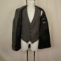 Kasper Macy's Mens Store Gray Blazer & Vest 46/43T