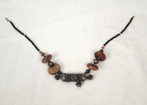 Beaded ethnic necklace