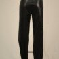 Danier Couture Size 2 Black Leather High Waisted Pants