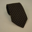 Handmade English 100% Olive Paisleys Tie Briggs Ltd.