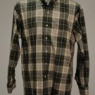 JoS. A. Bank Green w/ Black Plaid Long Sleeve L
