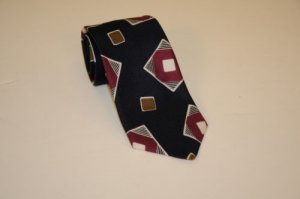 Stringbeans Plus Navy 100% Silk Skinny Tie