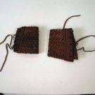 Set of 4 Greek Leather Cuffs - Alexander