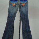 Antik Denim Mexican Embellished Jeans Size 24  