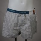 NWT Calvin Klein Slim Fit Boxer Multi-Color Plaid L
