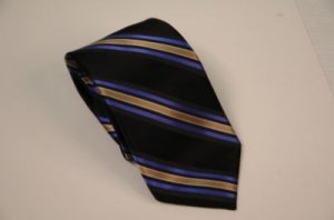 Michael Kors Blue w/ Stripes Tie NWT