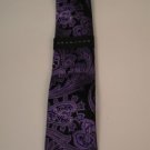Sean John Tie - Purple Paisley on Black - NWT