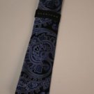 Sean John Tie - Black w/ Blue Paisley - NWT