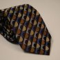 Michael Kors Tie - Brown Multi Geometric - NWT