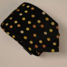 Sean John Black Tie - w/ yellow, gold Polka Dots - NWT