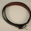 NWT Perry Ellis Dark Brown Genuine Leather Belt Size 44