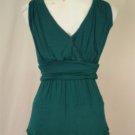No name Baby Doll Style Shirt Teal Small
