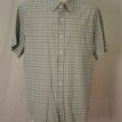 Polo Jeans Co. Short Sleeve Yellow & Blue Plaid XL