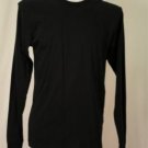 American Apparel Black Long Sleeve Shirt Large 