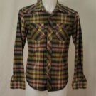 American Eagle Outfitters Vintage Fit Green Plaid Small