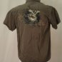 Point Zero Green Button Down XL
