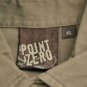 Point Zero Green Button Down XL