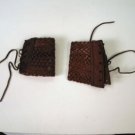 Greek Leather Cuffs - Lot of 4 pair - Alexander