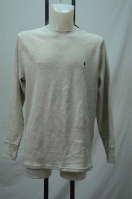 Polo Ralph Lauren Off White Thermal Sleep Shirt Size L