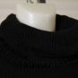 New Wide Knit Black Cotton Turtle Neck Nine West Dress