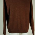 L L Bean 100% Wool Brown Mens Sweater Size L