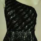 Laundry By Design Black 1 Shoulder Lace Party Dress 6