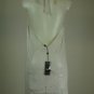 New BCBG Maxazria Sequin White Halter Dress Size L&Acirc;&nbsp;