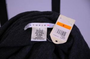 Cute Studio M Knit Gray Loose Big Turle Neck Dress Sz S