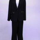 New Woman' Tahari Arthur S. Levine Black w/Gold Suit 12