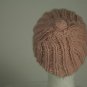 Cute Pink Brimmed Beanie Light Pink Super Cute