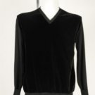 NWOT Yves Saint Lauren Cotton and Velvet Sweater Size M