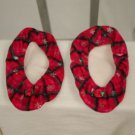 Steve Girls Red Plaid Night Gown w/ Snow Flakes 6 