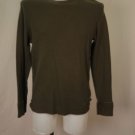 Gap Men's Long Sleeve Thermal Shirt in Olive in Large