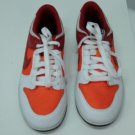 Red Orange White Nike Dunk Low Womans Size 8