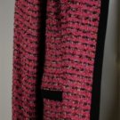 New Jones New York Pink and Black Blazer Size 16